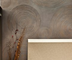 Фактурная штукатурка: как сделать эффектный декор стен своими руками